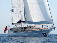 Luxury charter sailing yacht Clear Eyes cruising in Croatia, Turkey, Greece and Montenegro with Contact Yachts
