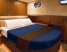 Luxury charter sailing yacht Miss B cruising in Turkey and Greece  with Contact Yachts