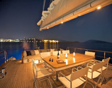 Luxury charter sailing yacht Miss B cruising in Turkey and Greece  with Contact Yachts