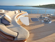 Luxury charter sailing yacht Miss B cruising in Turkey and Greece  with Contact Yachts