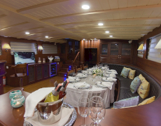 Luxury charter gulet yacht PRINCESS KARIA II sailing in Greece & Turkey with Contact Yachts_8