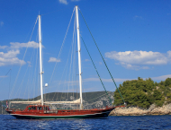Luxury charter gulet yacht CARPE DIEM 7 sailing in Croatia with Contact Yachts_6