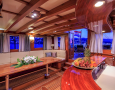 Luxury charter gulet yacht CARPE DIEM 7 sailing in Croatia with Contact Yachts_16