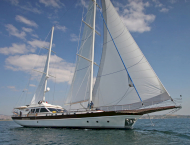 Charter gulet yacht GETAWAY sailing in Greece and Turkey with Contact Yachts_3