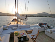 Charter gulet yacht GETAWAY sailing in Greece and Turkey with Contact Yachts_12