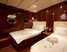 Luxury charter gulet yacht Kaya Guneri Plus for rent in Greece and Turkey