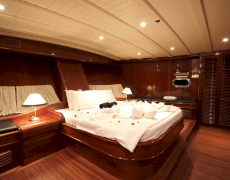 Luxury charter gulet yacht Kaya Guneri Plus for rent in Greece and Turkey