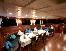 Luxury charter gulet yacht Kaya Guneri Plus for rent in Greece and Turkey