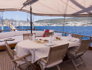 Luxury gulet yacht ATALANTE for rent in Turkey and Greece with Contact Yachts
