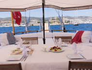 Luxury gulet yacht ATALANTE for rent in Turkey and Greece with Contact Yachts