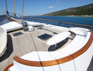Luxury charter gulet yacht CANER IV sailing in Greece and Turkey with Contact Yachts_7