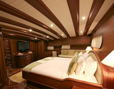 Luxury charter gulet yacht CANER IV sailing in Greece and Turkey with Contact Yachts_16