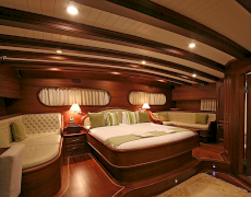Luxury charter gulet yacht CANER IV sailing in Greece and Turkey with Contact Yachts_15