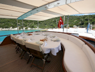 Luxury charter gulet yacht CANER IV sailing in Greece and Turkey with Contact Yachts_11