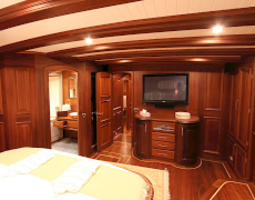 Luxury charter gulet yacht CANER IV sailing in Greece and Turkey with Contact Yachts_17
