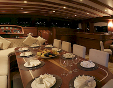 Luxury charter gulet yacht CANER IV sailing in Greece and Turkey with Contact Yachts_14