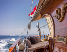 Luxury charter gulet yacht ANGELICA sailing in Croatia with Contact Yachts_8