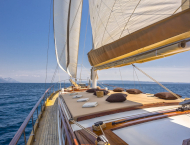 Luxury charter gulet yacht ANGELICA sailing in Croatia with Contact Yachts_6