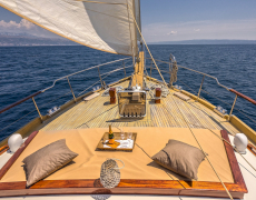 Luxury charter gulet yacht ANGELICA sailing in Croatia with Contact Yachts_7