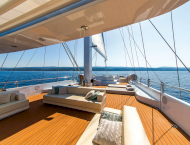 Luxury gulet yacht AIAXAIA for charters in Croatia and Caribbean with Contact Yachts