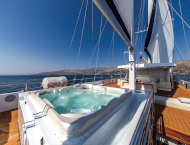 Luxury gulet yacht AIAXAIA for charters in Croatia and Caribbean with Contact Yachts