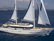 Luxury gulet yacht NAVILUX for charters in Croatia and Montenegro with Contact Yachts