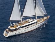 Luxury gulet yacht NAVILUX for charters in Croatia and Montenegro with Contact Yachts