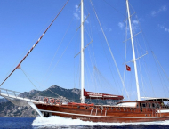 Роскошная гулетная яхта CAFEROGLU 7 в аренду в Турции и Греции с Contact Yachts