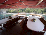 Роскошная гулетная яхта CAFEROGLU 7 в аренду в Турции и Греции с Contact Yachts