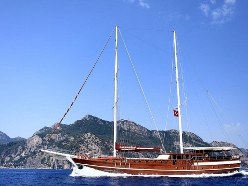 Роскошная гулетная яхта CAFEROGLU 7 в аренду в Турции и Греции с Contact Yachts