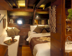 Luxury yacht charter vacation in Bali, Indonesia with a yacht Silolona