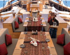 Luxury yacht charter vacation in Bali, Indonesia with a yacht Silolona