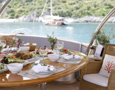 Luxury charter sailing yacht SILVER MOON cruising in Turkey and Greece with Contact Yachts