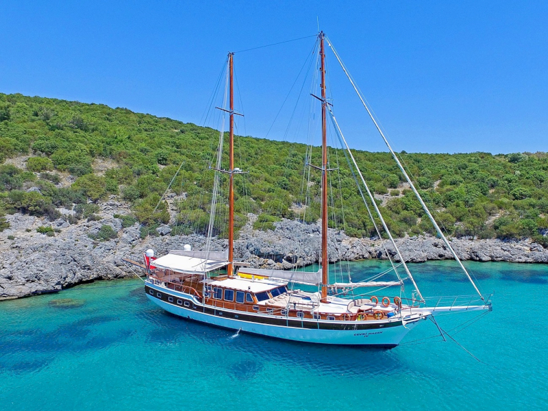 CEVRI HASAN IV luxury gulet yacht for rent in Turkey (Bodrum, Marmaris, Fethiye) with Contact Yachts