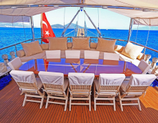 CEVRI HASAN IV luxury gulet yacht for rent in Turkey (Bodrum, Marmaris, Fethiye) with Contact Yachts