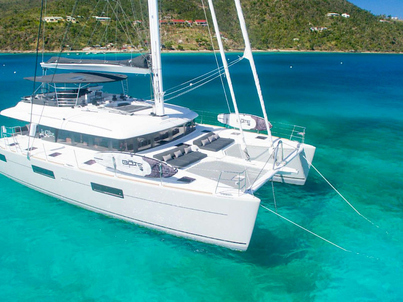 Luxury catamaran yacht LA REVE L620 ESSENCE for rent in Caribbean with Contact Yachts