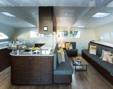 Luxury catamaran yacht TRANQUILITY for rent in the Caribbean Islands with Contact Yachts