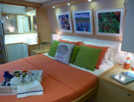 Luxury catamaran yacht COPPER PENNY cruising in Caribbean with Contact Yachts