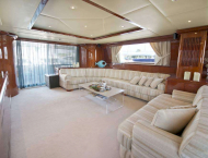 Роскошная моторная лодка FALCON ISLAND в аренду в Греции с компанией Contact Yachts