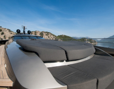 FX 38 Super Luxury Motor Yacht in Mykonos | Unique Design, Jacuzzi, Water Toys