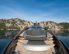 FX 38 Super Luxury Motor Yacht in Mykonos | Unique Design, Jacuzzi, Water Toys
