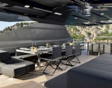 FX 38 Luxury Motor Yacht in Dubrovnik | Unique Design, Jacuzzi, Water Toys