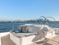Yacht hire Sydney ONEWORLD Luxury motor yacht for rent