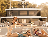 Yacht hire Sydney ONEWORLD Luxury motor yacht for rent